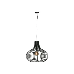 Aglio riippuvalaisin, Ø 48 cm, musta, metallia
