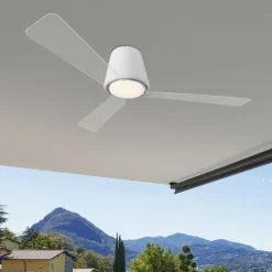 Ajaton kattotuuletin Garbí LED-valolla
