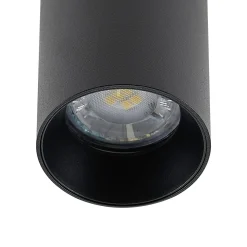 Alasvalo CAN, musta, IP20, Ø 6 cm, metalli, GU10