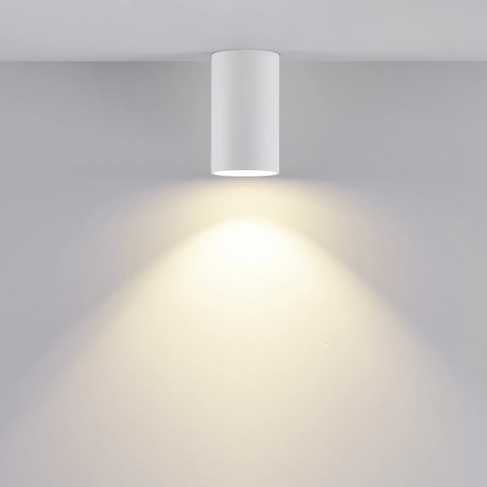 Alasvalo CAN, valkoinen, IP20, Ø 6 cm, metalli, GU10