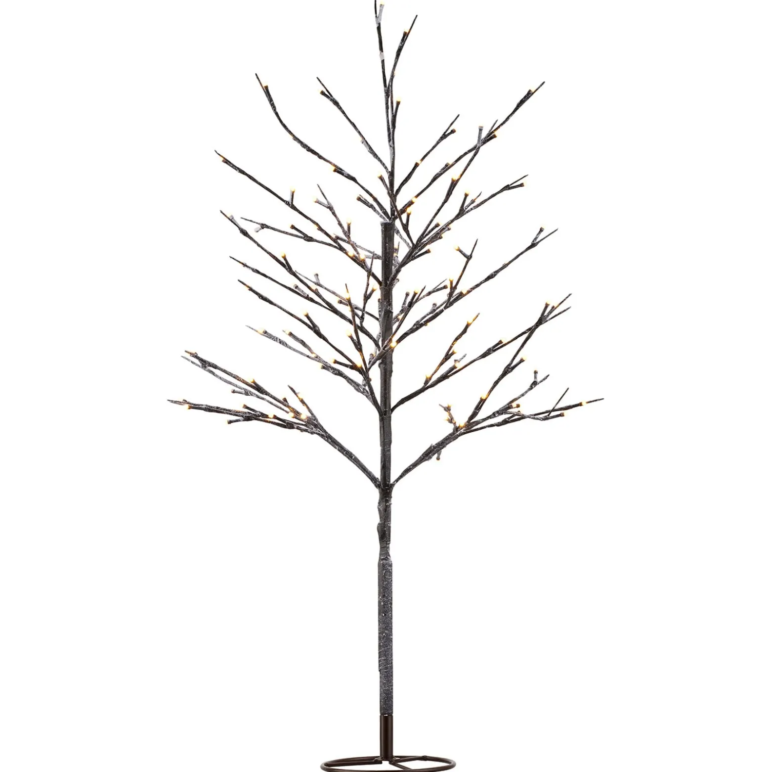 Alex LED-puu lumisella ilmeellä, korkeus 120 cm
