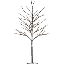 Alex LED-puu lumisella ilmeellä, korkeus 120 cm