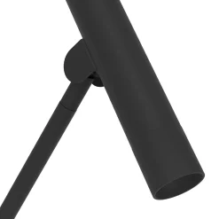 Almudaina LED-lattiavalaisin, musta, korkeus 157 cm, teräs