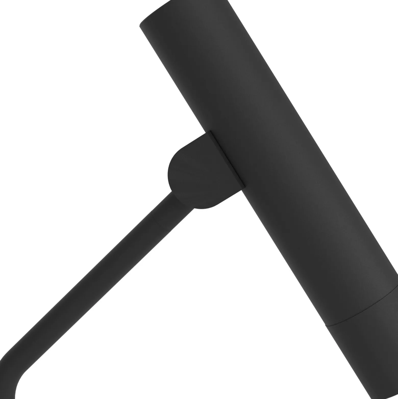 Almudaina LED-lattiavalaisin, musta, korkeus 157 cm, teräs