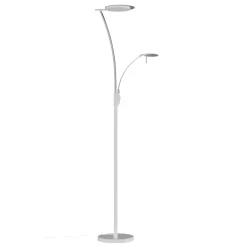 Aluminor Kitel 89 LED-lattiavalaisin, jossa on LED-lukuvalo