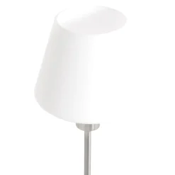 Ancilla-pöytävalaisin, teräs, korkeus 33 cm, metalli, lasi, E14