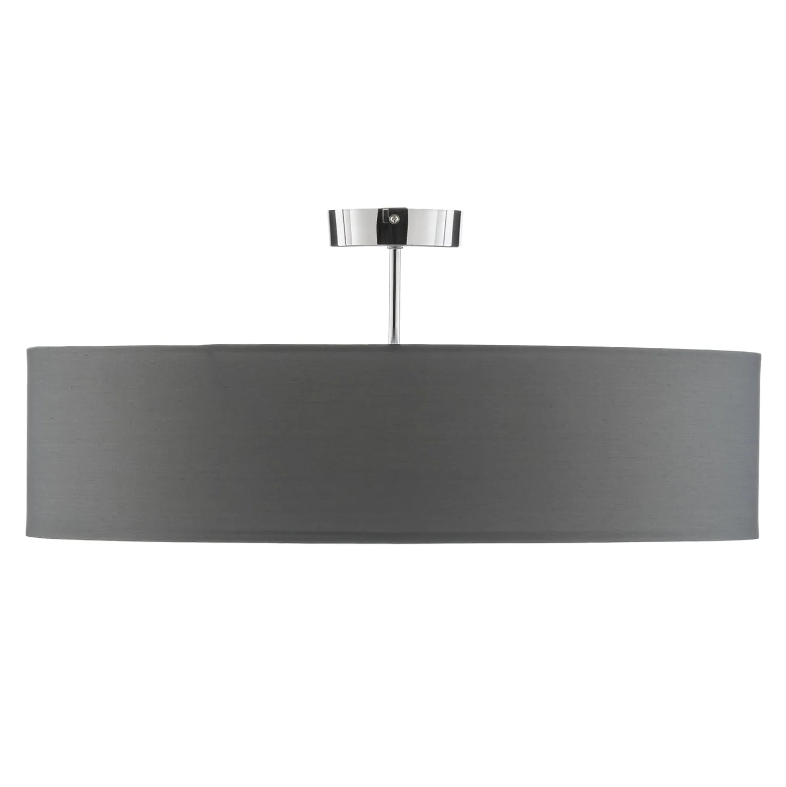 Andria tekstiilikattovalaisin, 60 cm, vaaleanharmaa