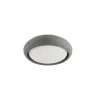 Anga LED ulkokattovalaisin, tummanharmaa, betoni, Ø 24 cm