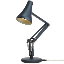 Anglepoise 90 Mini Mini LED-pöytälamppu teräs sininen