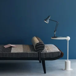 Anglepoise 90 Mini Mini LED-pöytälamppu teräs sininen