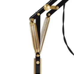 Anglepoise Original 1227 Brass -pöytävalo, musta