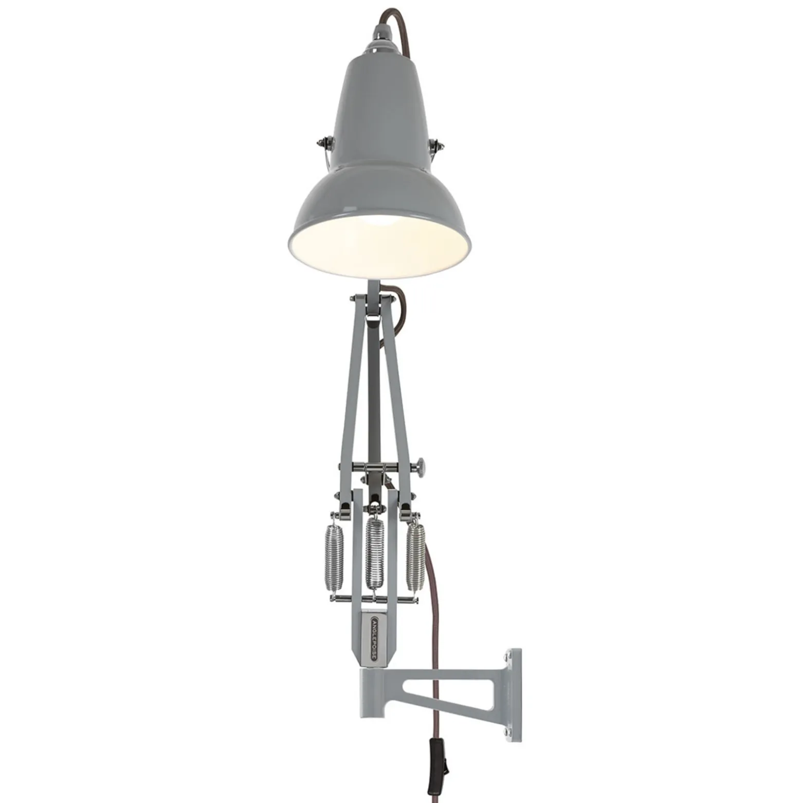 Anglepoise Original 1227 Mini LED-seinävalaisin, harmaa