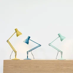Anglepoise pöytävalaisin Type 75 Margaret Howell, keltainen