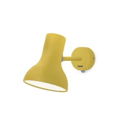 Anglepoise Type 75 Mini -seinävalaisin kytkimellä, okra