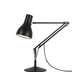 Anglepoise Type 75 -pöytävalaisin, sametti musta