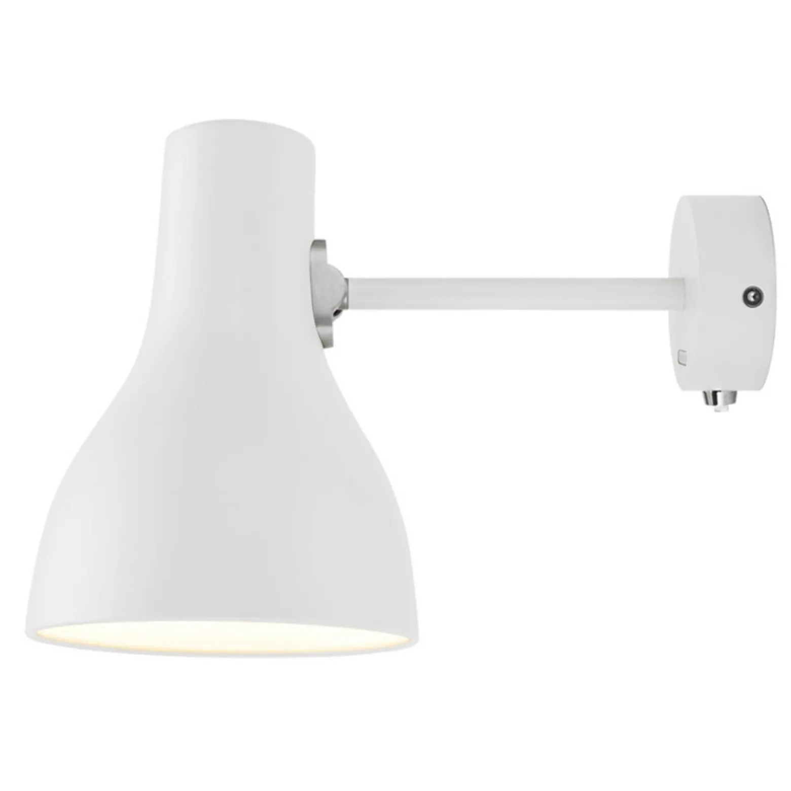 Anglepoise Type 75 -seinävalaisin, valkoinen