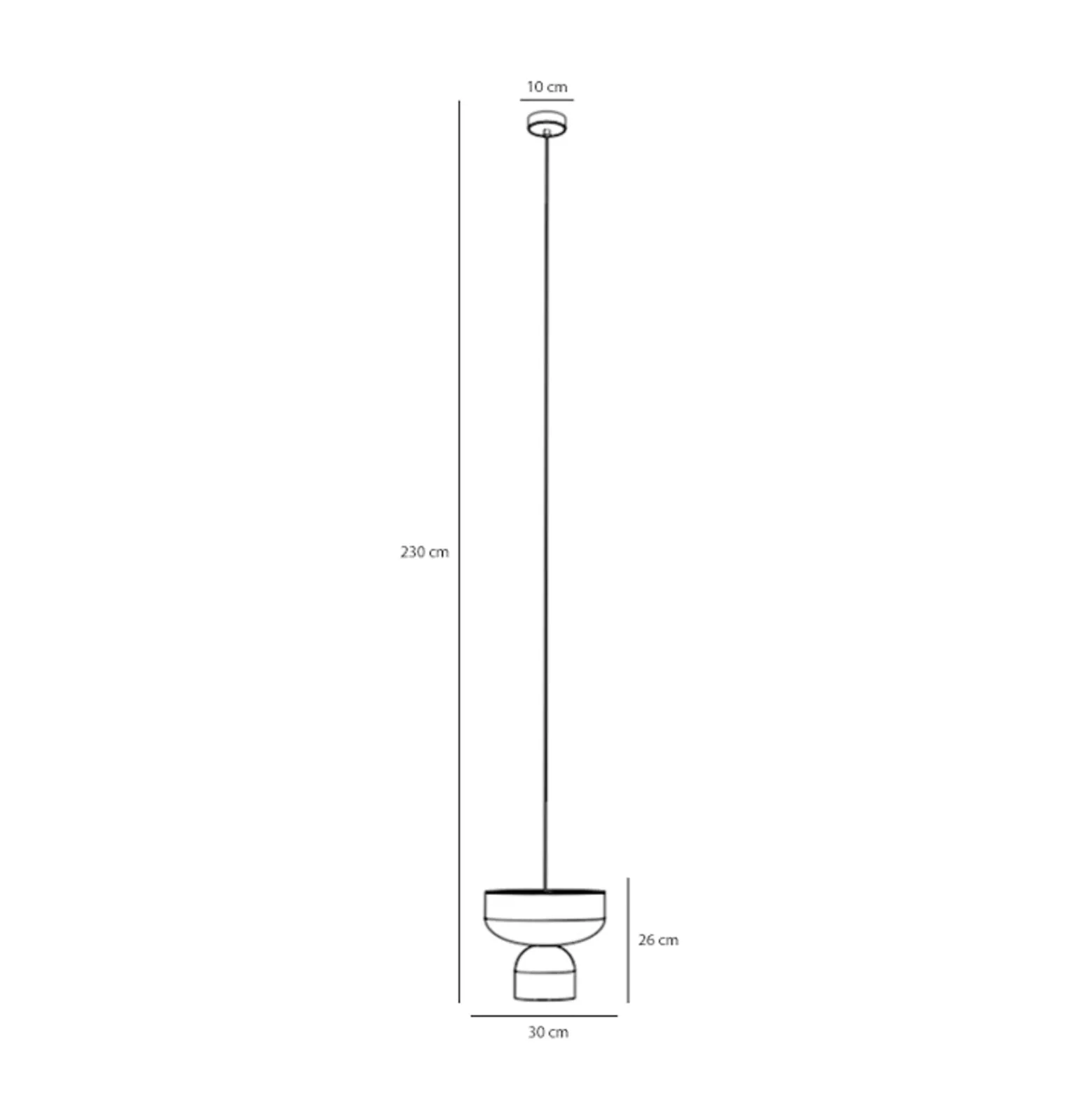 Api-riippuvalaisin, keltainen/sininen, Ø 30 cm, metalli