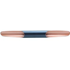 Apodis LED-seinävalaisin, musta/vaaleanpunainen, korkeus 80 cm, metalli