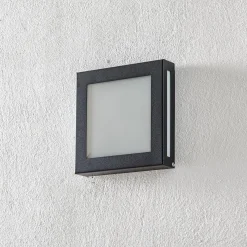 Aqua Legendo Mini LED-ulkoseinävalaisin, antrasiitti