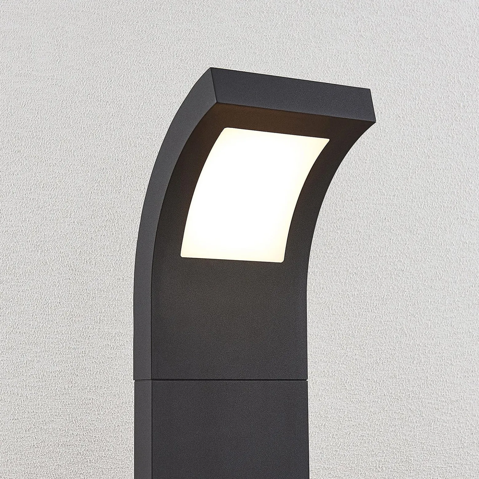Arcchio Advik LED-projektori, 100 cm, antrasiitti, metalli, IP65