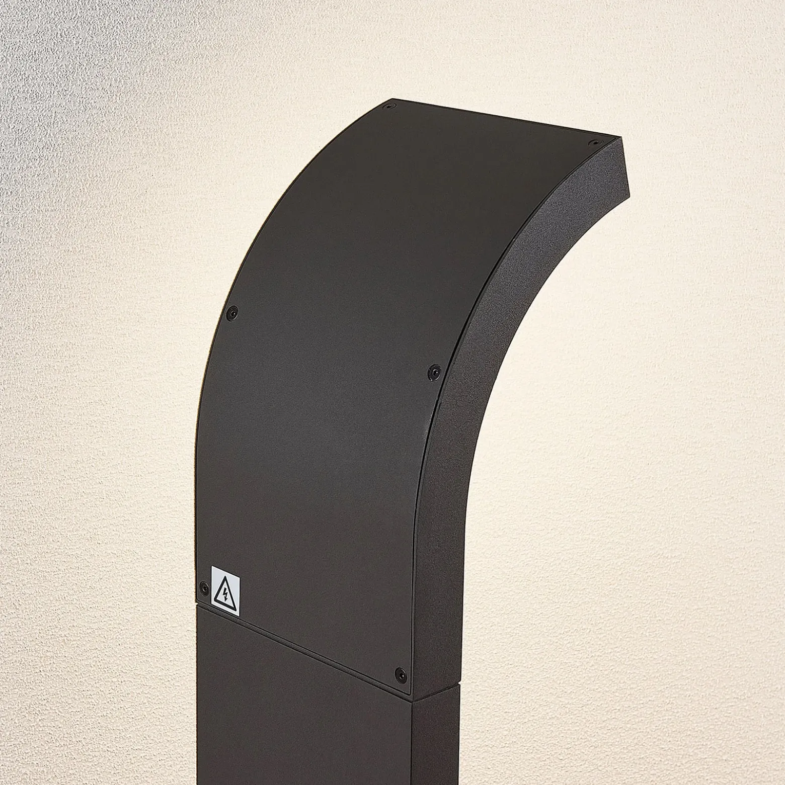 Arcchio Advik LED-projektori, 100 cm, antrasiitti, sensori, IP54