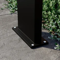 Arcchio Advik LED-pylväsvalaisin, 60 cm, antrasiitti, anturi, IP54