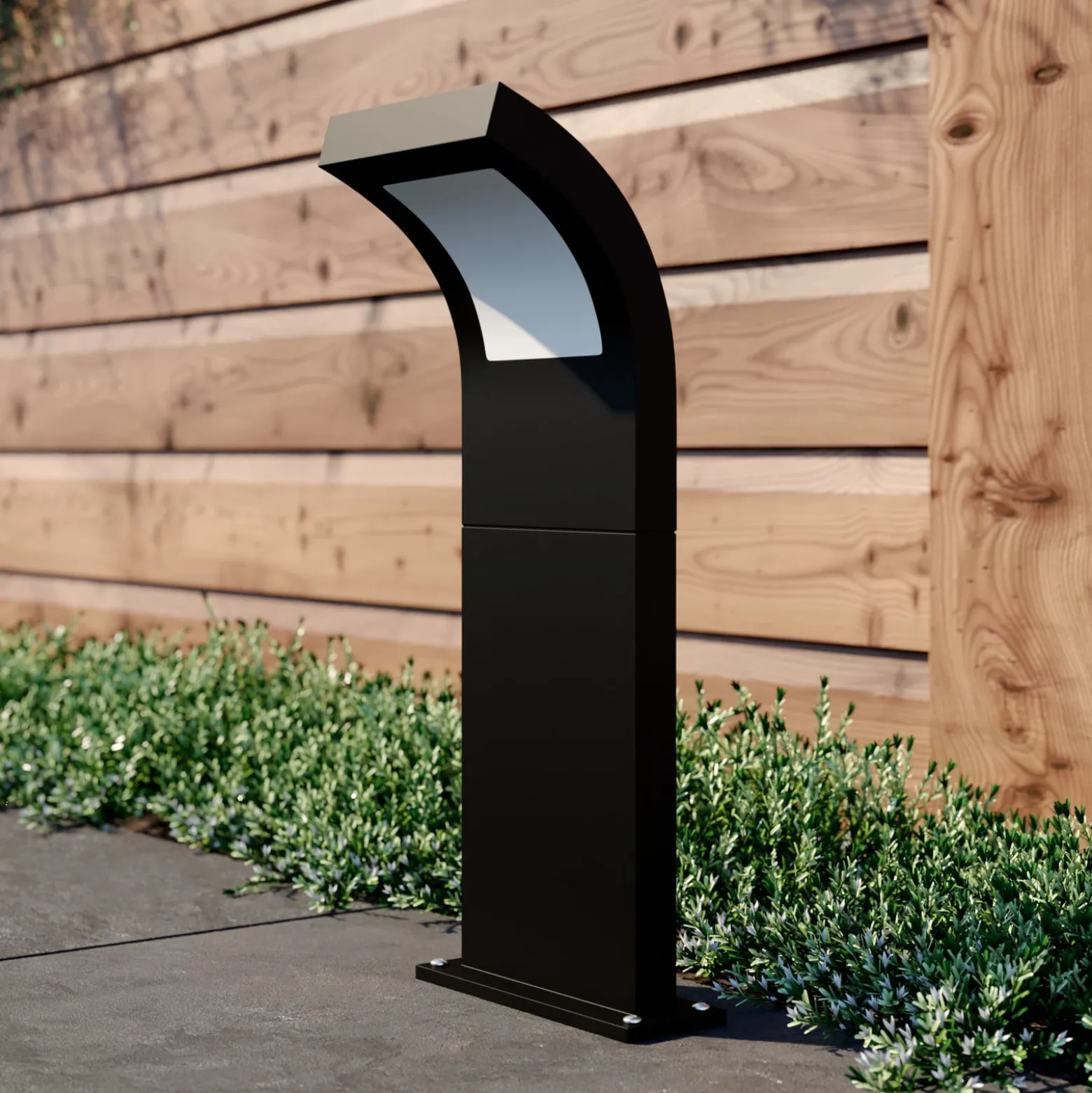 Arcchio Advik LED-pylväsvalaisin, IP65, 60 cm, antrasiitti, metallia