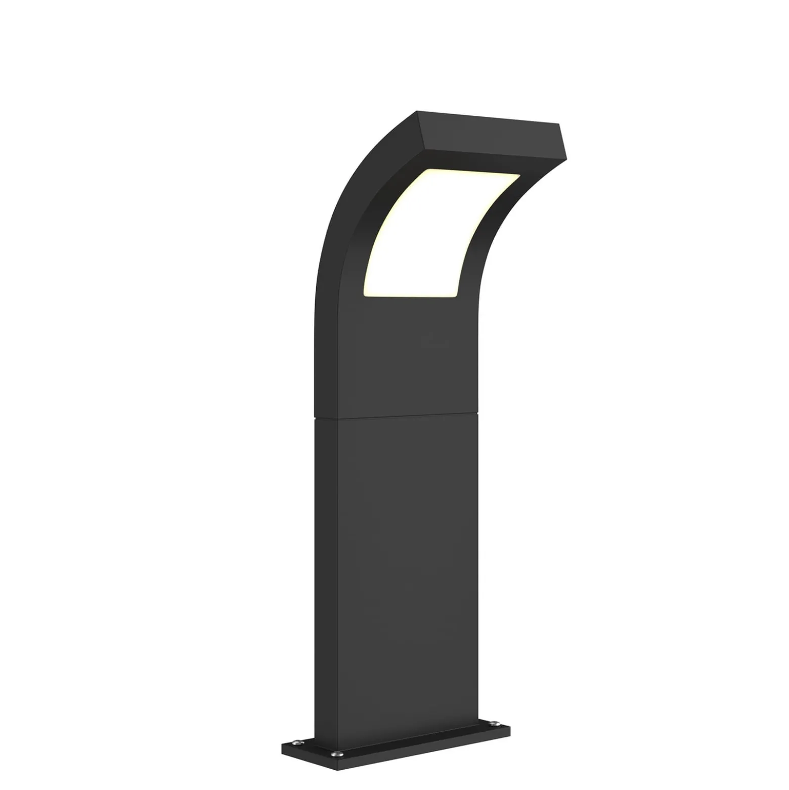 Arcchio Advik LED-pylväsvalaisin, IP65, 60 cm, antrasiitti, metallia