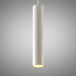 Arcchio Ejona riippuvalaisin, korkeus 35 cm, valkoinen, alumiini