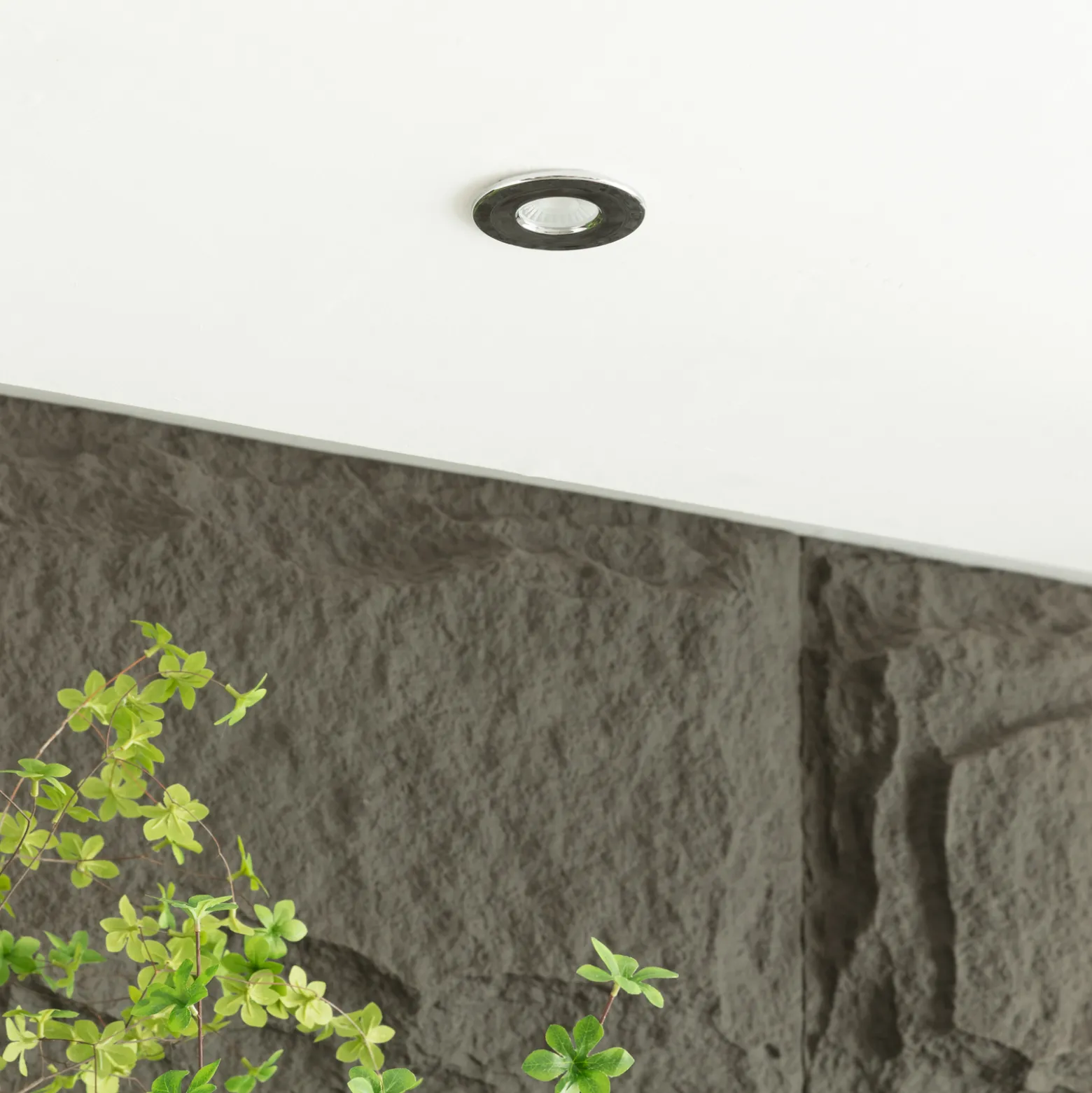 Arcchio Elmon LED uppoasennusvalaisin, IP65, kromi, kromattu