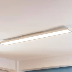 Arcchio Enora LED-paneeli, 3500lm, valkoinen, metallia, 119,5 cm