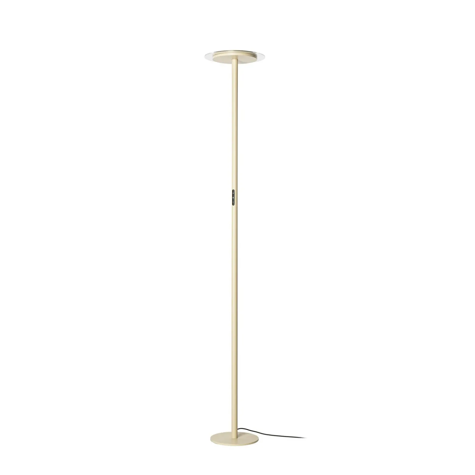 Arcchio Frile LED-lattiavalaisin, beige, korkeus 190 cm, himmennettävä