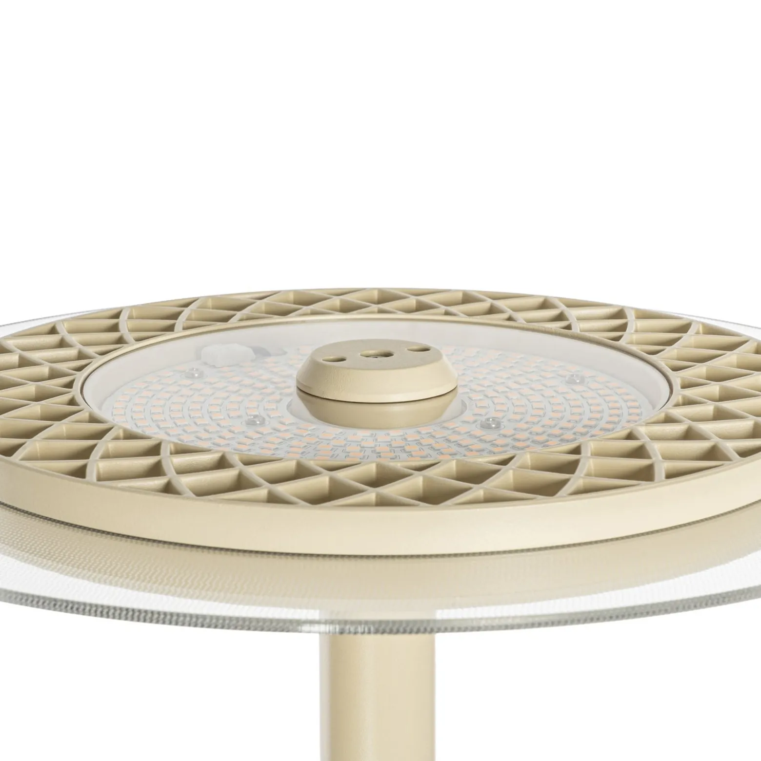 Arcchio Frile LED-lattiavalaisin, beige, korkeus 190 cm, himmennettävä