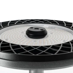 Arcchio Frile LED-lattiavalaisin, musta, korkeus 190 cm, himmennettävä