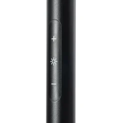 Arcchio Frile LED-lattiavalaisin, musta, korkeus 190 cm, himmennettävä