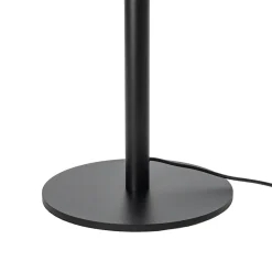 Arcchio Frile LED-lattiavalaisin, musta, korkeus 190 cm, himmennettävä