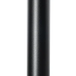 Arcchio Frile LED-lattiavalaisin, musta, korkeus 190 cm, himmennettävä