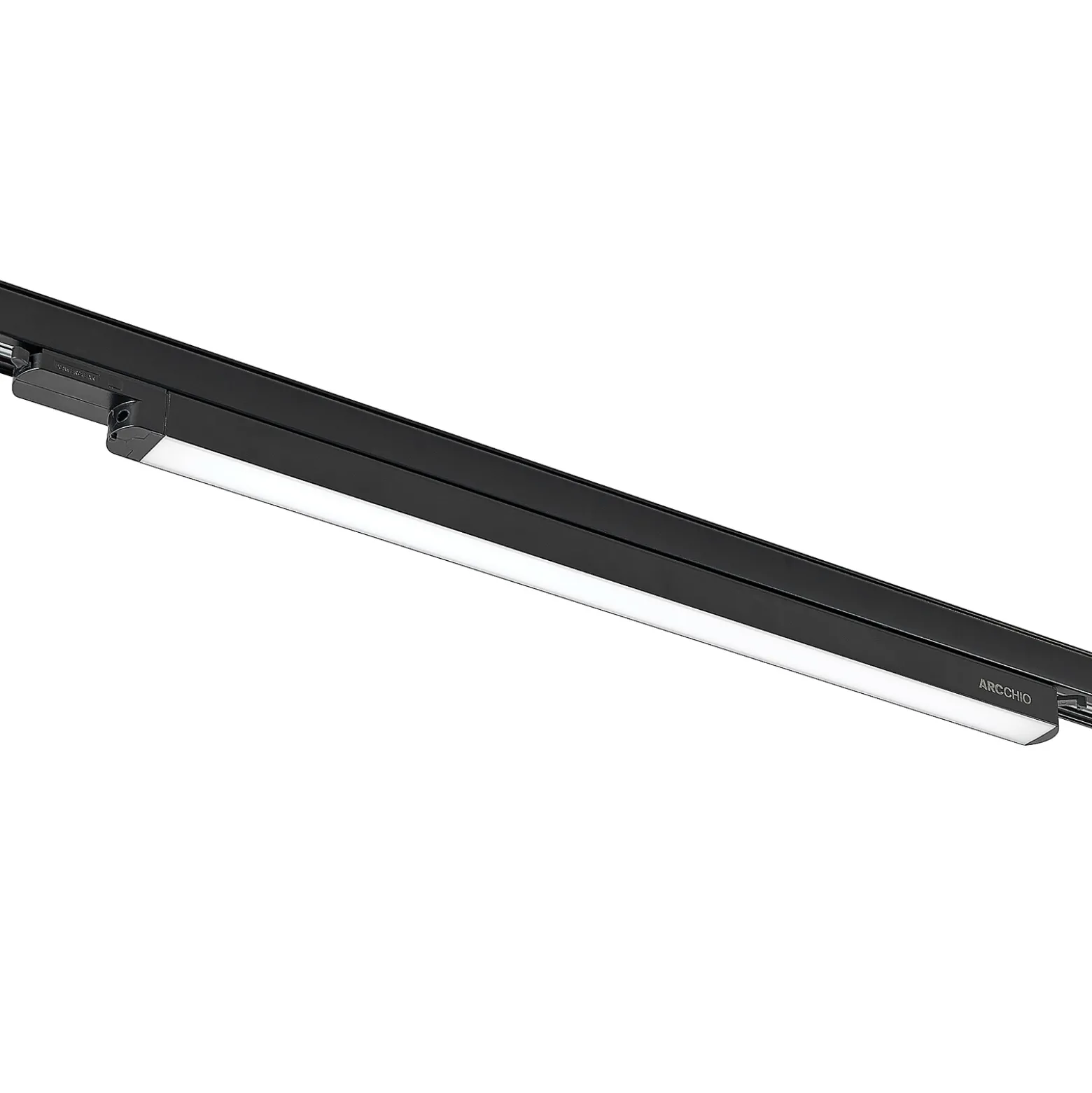 Arcchio Harlow LED-kiskovalaisin, musta, 69 cm, 4000 K