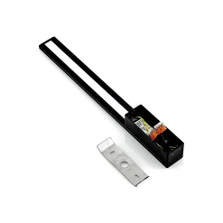 Arcchio Ivano LED-seinävalaisin, 42,5 cm, musta, metallia