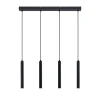 Arcchio Kammeron LED-riippuvalaisin, musta, metalli, 80 cm