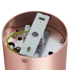 Arcchio kattovalaisin Jolina, pyöreä, kupari, 13 cm, metallia