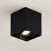 Arcchio Kubika alasvalo, 9 cm, musta, 1-valo, metallia