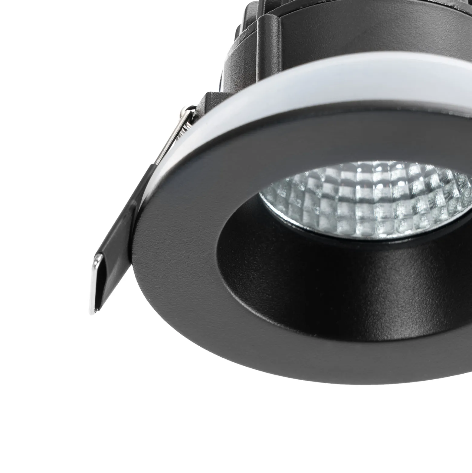 Arcchio LED-alasvalo Aryx, musta, 3 000K