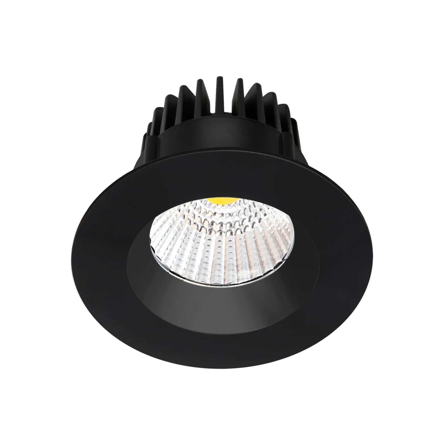 Arcchio LED-alasvalo Aryx, musta, 2700K