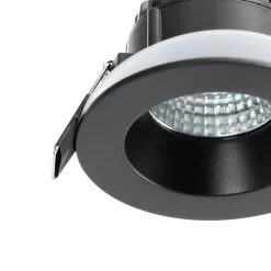 Arcchio LED-alasvalo Aryx, musta, 2700K