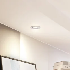 Arcchio LED-alasvalo Eliar pyöreä valkoinen CCT kääntyvä
