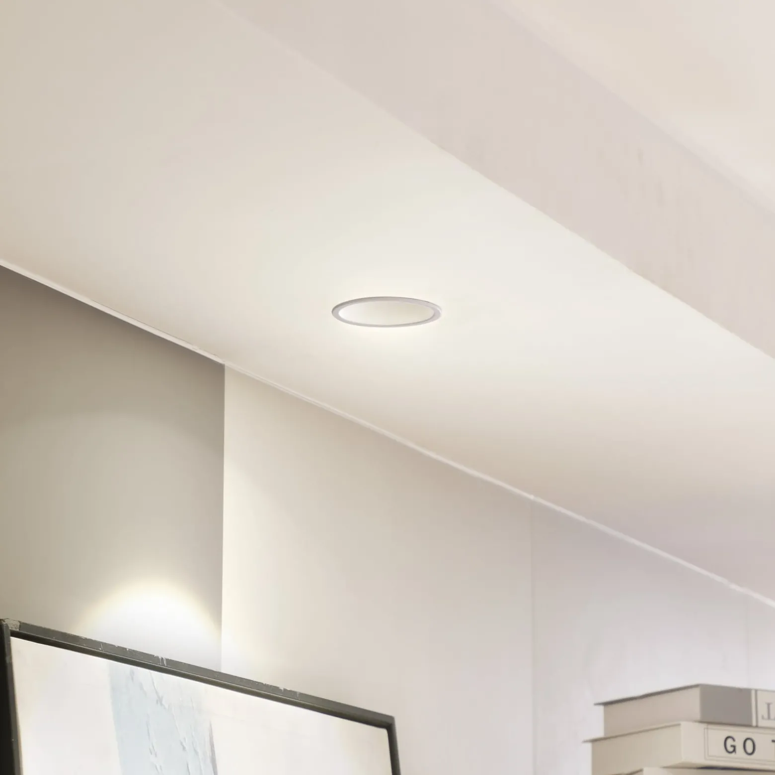 Arcchio LED-alasvalo Niria, valkoinen, 4000K