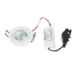 Arcchio LED-alasvalo Zarik, valkoinen, 2700K