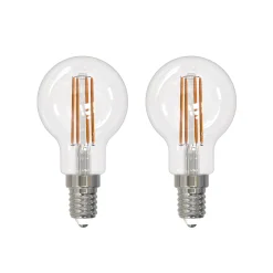 Arcchio LED hehkulamppu E14 G45, 2 kpl, 3000 K