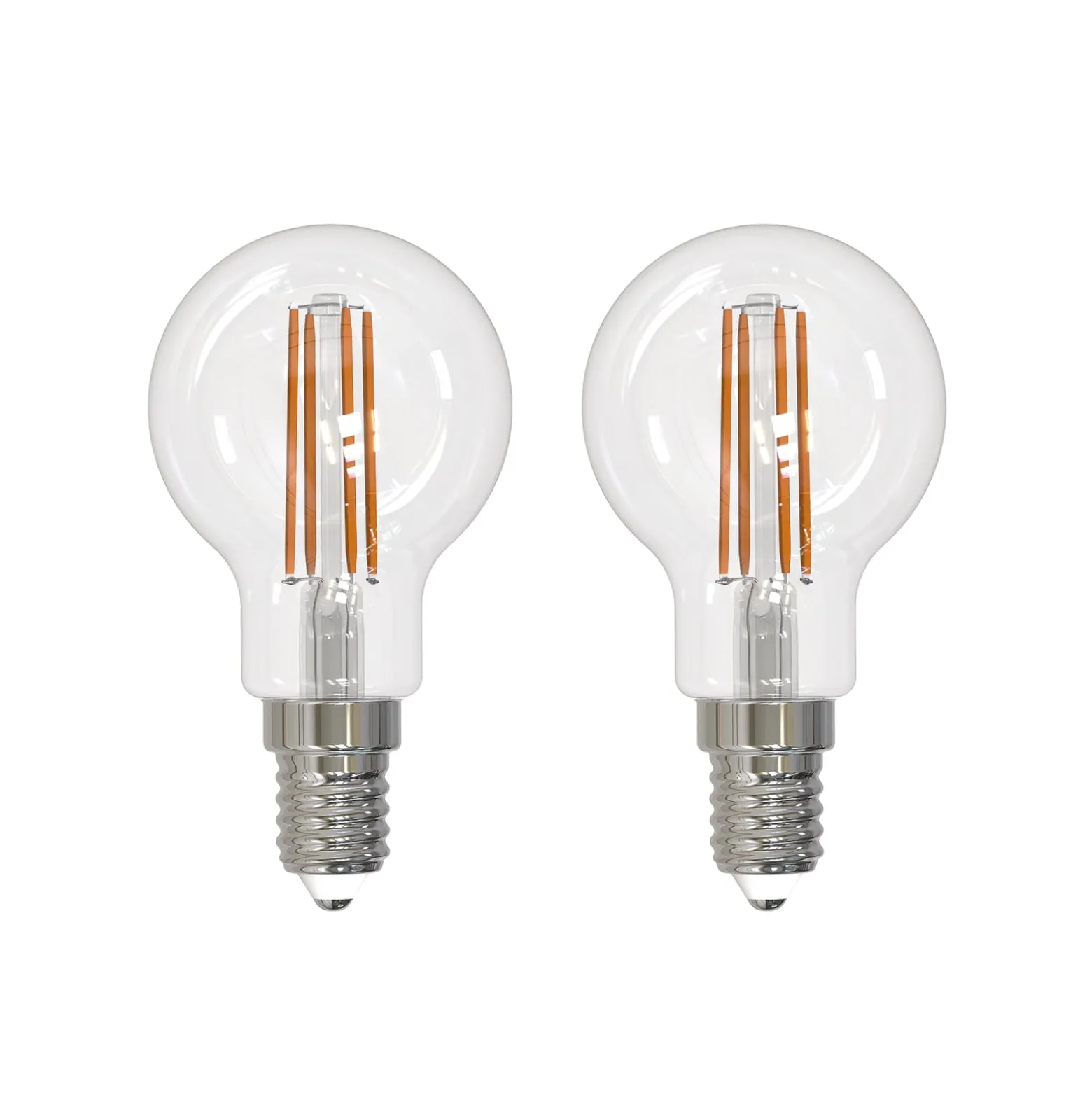 Arcchio LED hehkulamppu E14 G45, 2 kpl, 3000 K